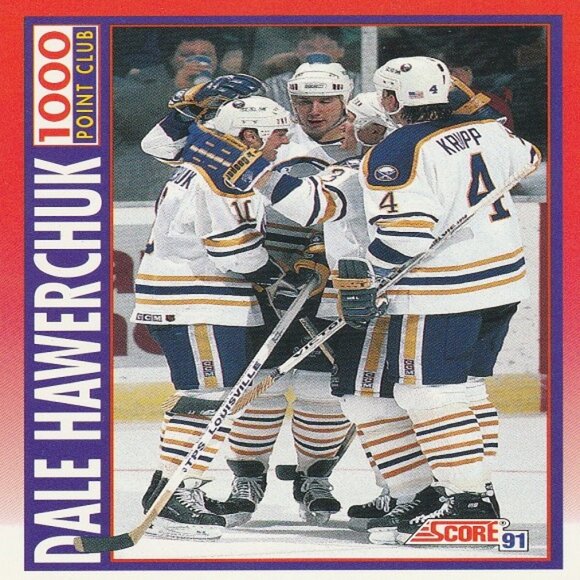 Dale Hawerchuk Hockey Card Collection - Picture 5 of 9